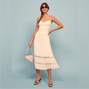 Reformation Ronan midi dress, like new!